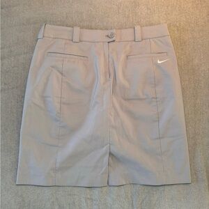 NWT Nike Golf Gray Dri Fit Skirt
